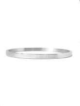 La vie est belle Armreif in silber mit Gravur aus Edelstahl - Lymaja