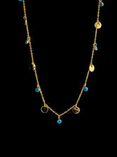 Evil Eye Choker Halskette – Goldene Schutzkette mit Nazar Boncuk Symbol gegen den bösen Blick