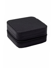 Schwarze Schmuck Box aus PU-Leder für Schmuckaufbewahrung