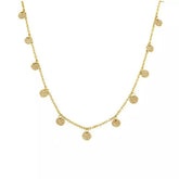 Lamia Choker Halskette 18k vergoldet aus 316L Edelstahl in Gold – LYMAJA