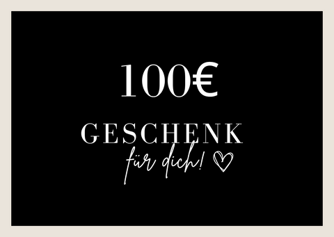 100€ Geschenkgutschein als digitale Email von Lymaja Jewelry 