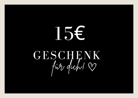 15€ Geschenkgutschein als digitale Email von Lymaja Jewelry 