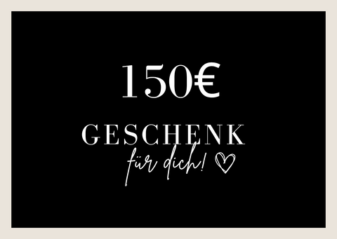 150€ Geschenkgutschein als digitale Email von Lymaja Jewelry 