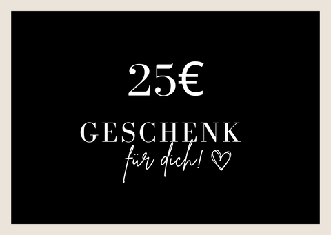 25€ Geschenkgutschein als digitale Email von Lymaja Jewelry 