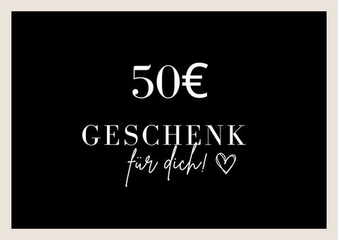 50€ Geschenkgutschein als digitale Email von Lymaja Jewelry 