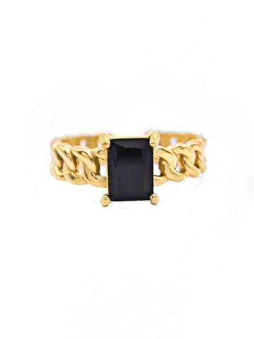 Yara Black Ring Lymaja