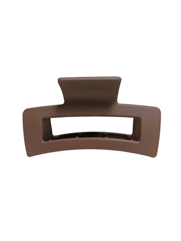 Grosse Haarklammer für Frauen Haare aus Kunststoff in Mocha von Lymaja Jewelry 