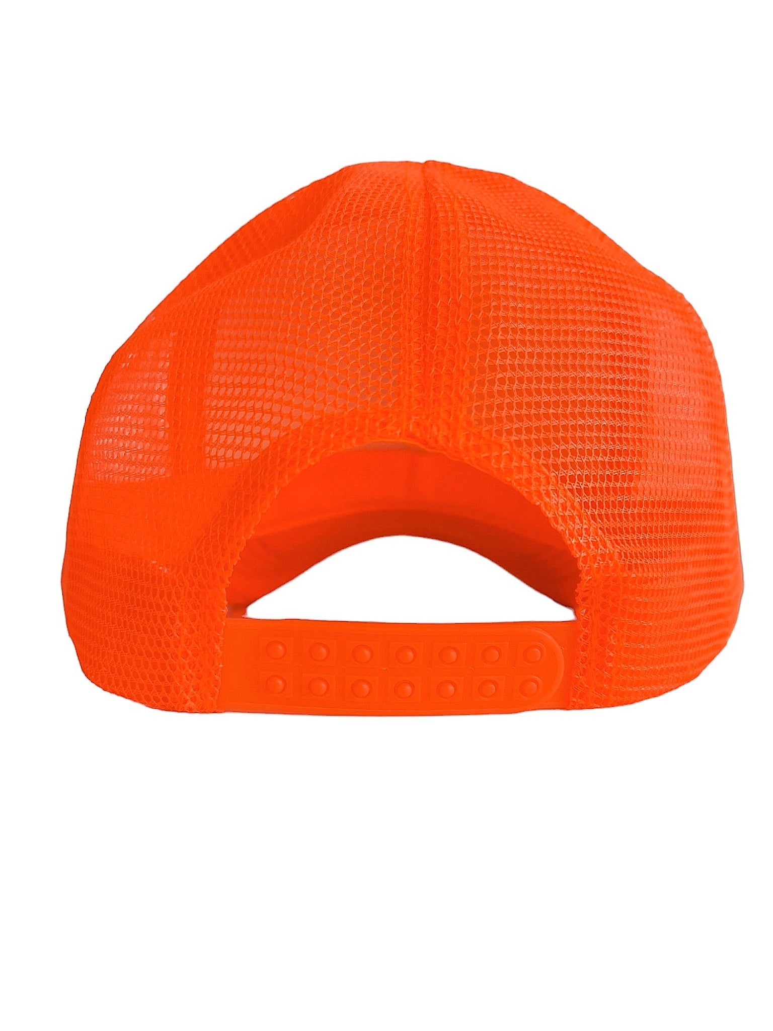 Lymaja Trucker Cap mit gelben Smiley in Neon Orange