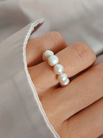 Mariel freshwater pearl ring