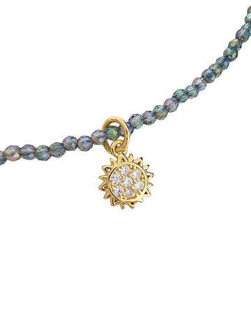 Collier Soleil Bleu