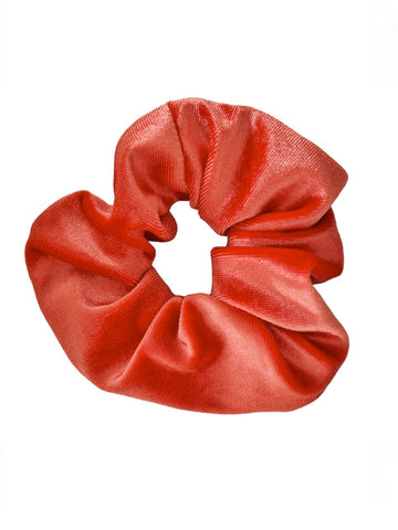 Samt Scrunchie Mandarine Orange Neon Haargummi von Lymaja Jewelry