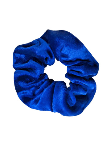 Samt Scrunchie in Royal Blau Haargummi Haaraccessoires für Frauen von Lymaja Jewelry