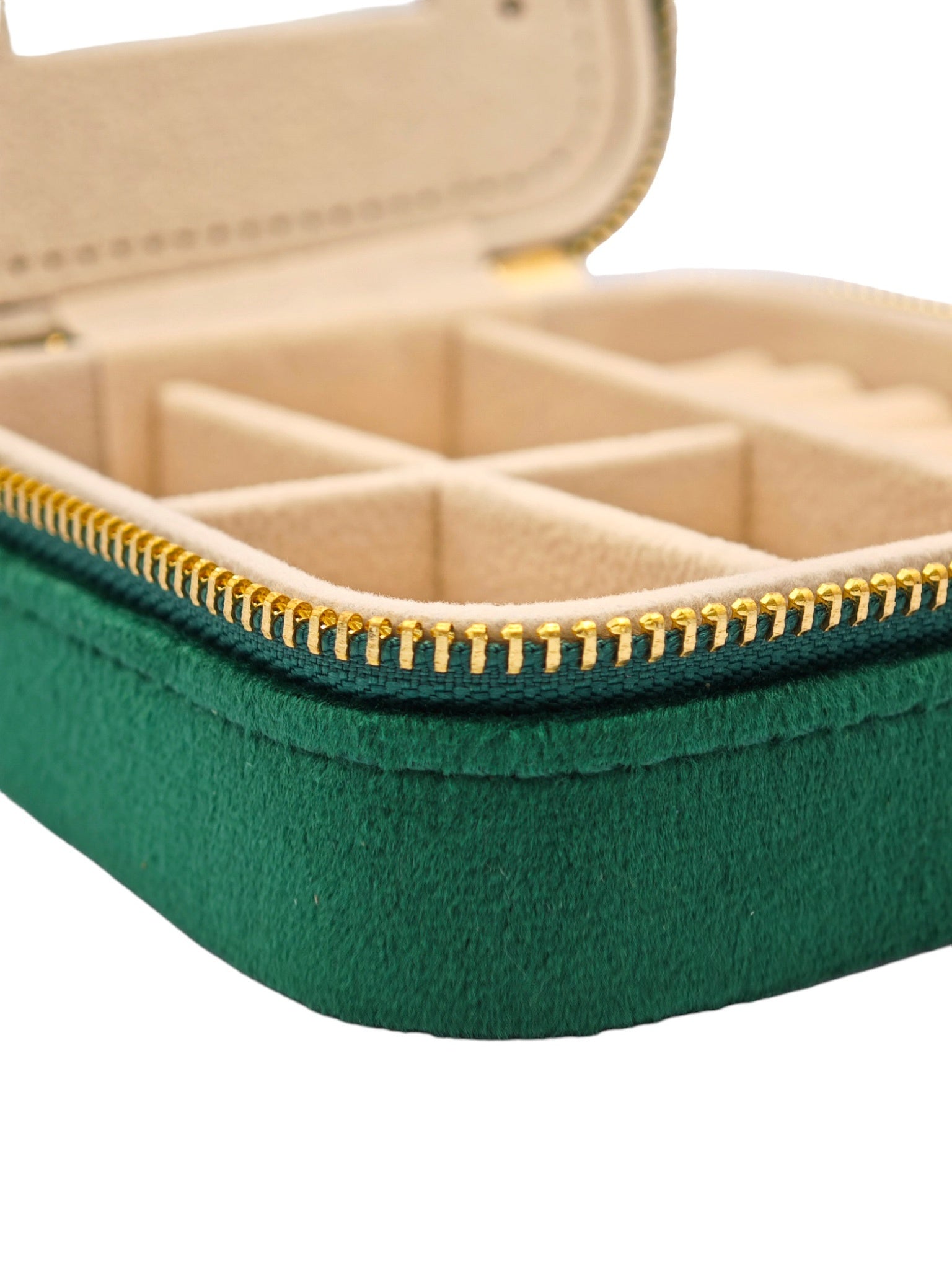 Weißes Schmuckkästchen Mit Spiegel & 3 Ebenen - Praktischer Organizer Für Ringe, Ketten & Armbänder