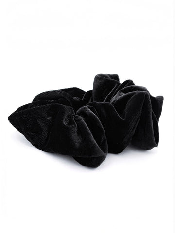 Samt Scrunchie Haargummi Accessoire Schwarz von Lymaja Jewelry