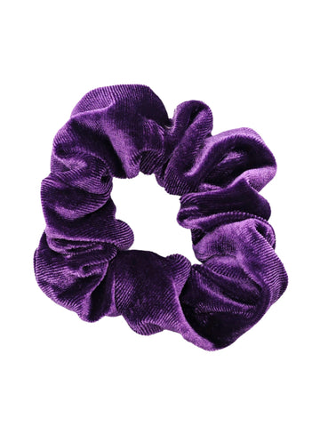 Samt Scrunchie Haargummi für Frauen in Violett von Lymaja Jewerly