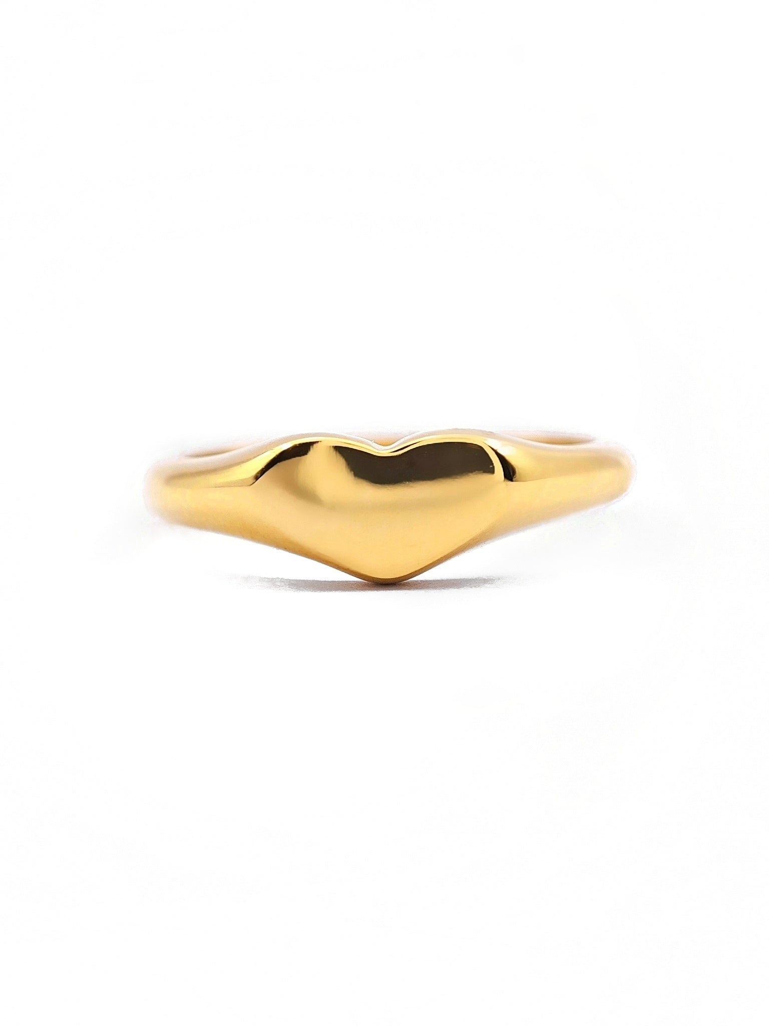 Yeona Herz Ring in gold von Lymaja