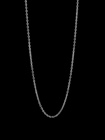 Classy Charm Halskette aus Edelstahl – feine Gliederkette in Silber, für Anhänger & Charms - LYMAJA 