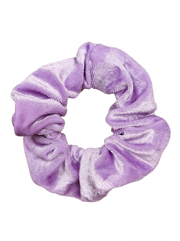 Haargummi Samt Scrunchie in lavendel lila Haaraccessoires von Lymaja Jewelry 