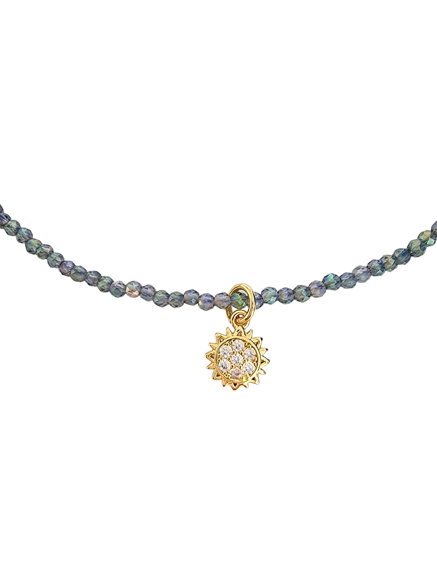 Collier Soleil Bleu