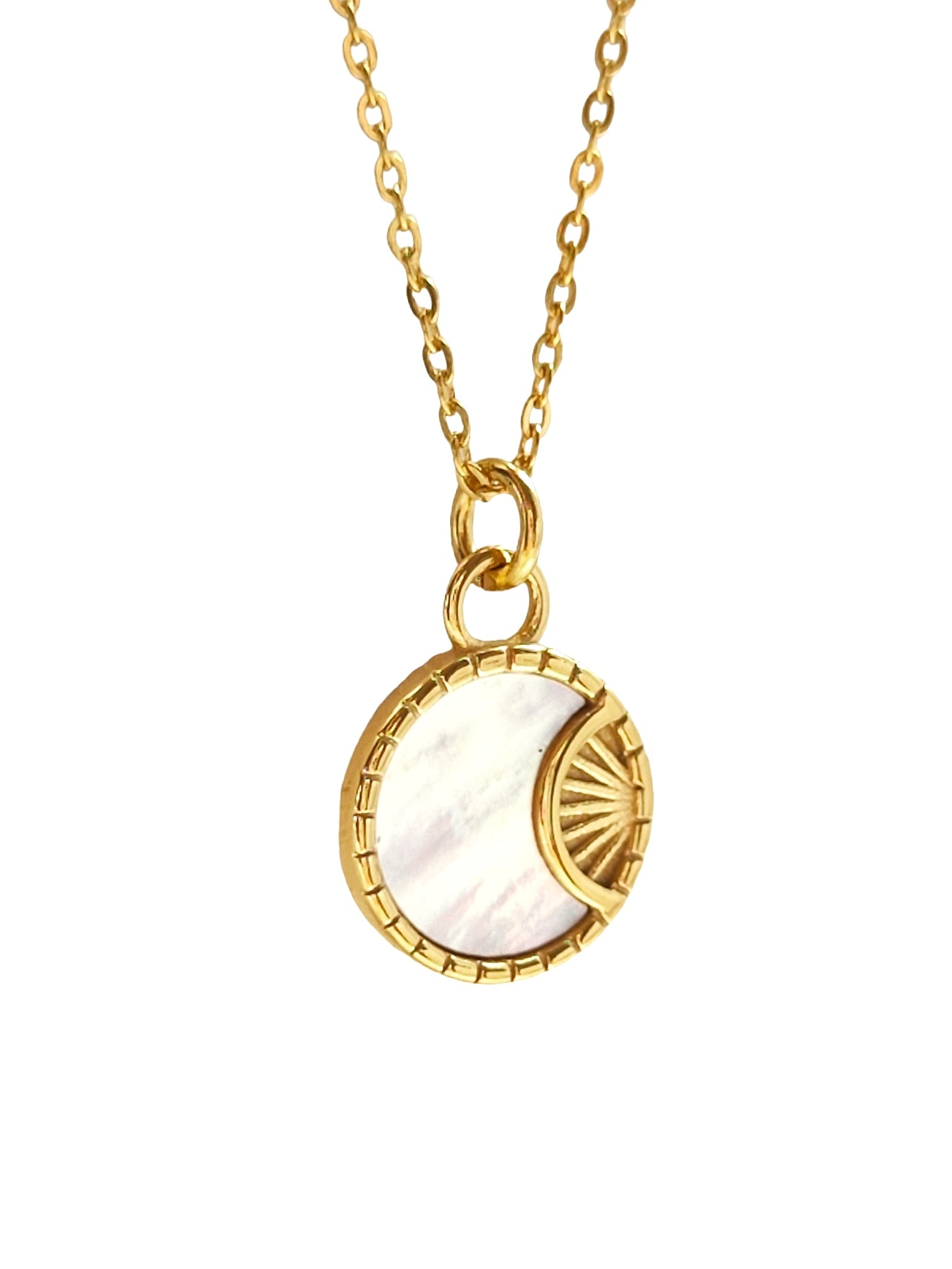 kette mit sonne und mond gold Lymaja