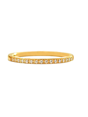 gold ring mit zirkonia steinen Lymaja