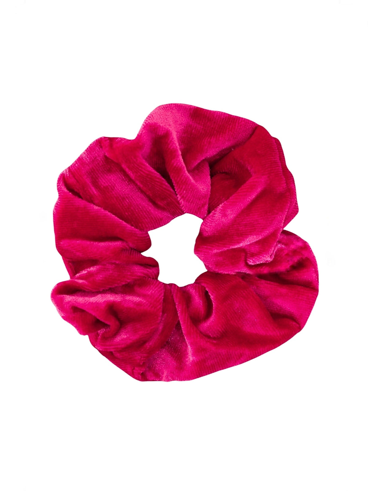 Samt Scrunchie Hot Pink